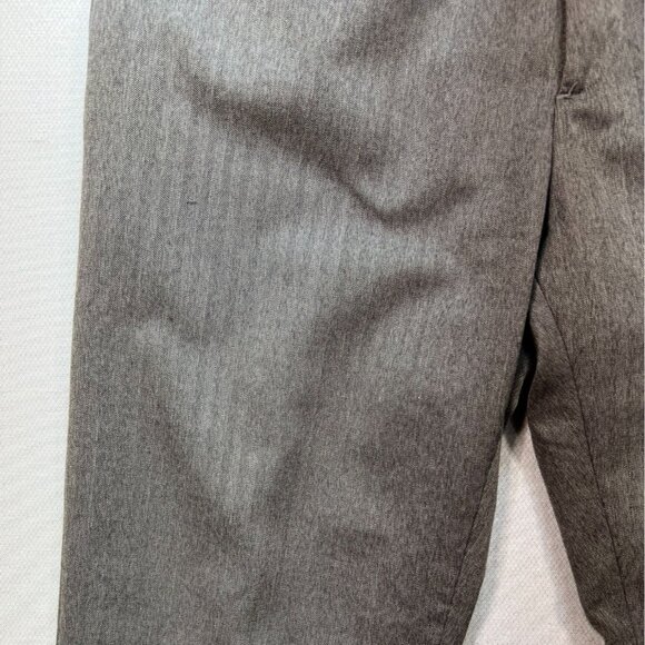 Banana Republic Mens Tailored Slim Fit Pants Size 35x32 Gray Pinstriped Workwear - Picture 6 of 11